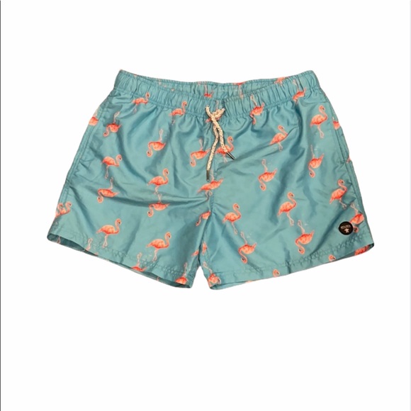 🔴- Molokai Flamingo Shorts Trunks Large - Picture 2 of 8